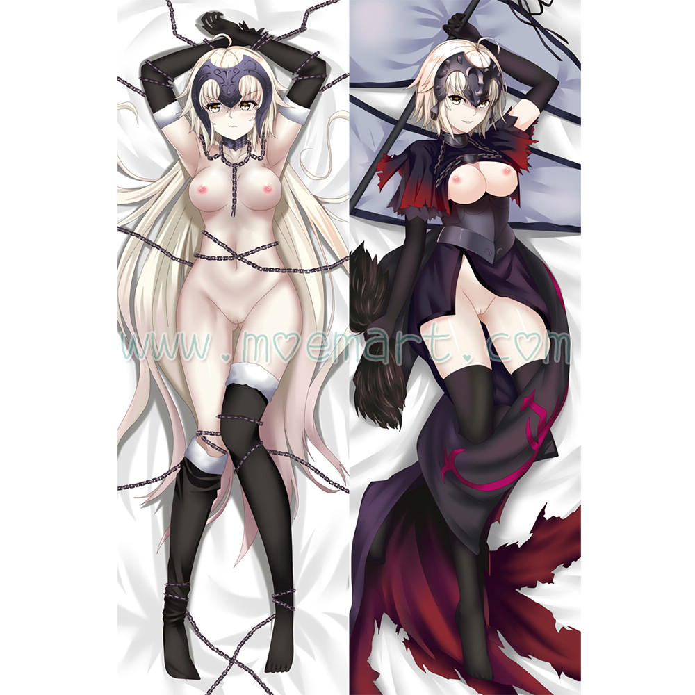 Fate/Grand Order Dakimakura Jeanne d'Arc Alter Body Pillow Case 12
