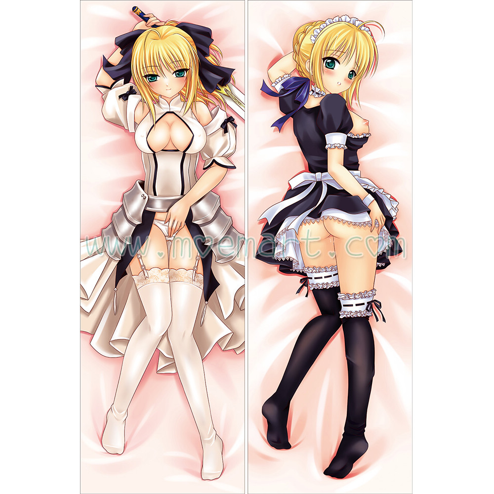 Fate/Stay night Fate/Zero Dakimakura Saber Body Pillow Case 08