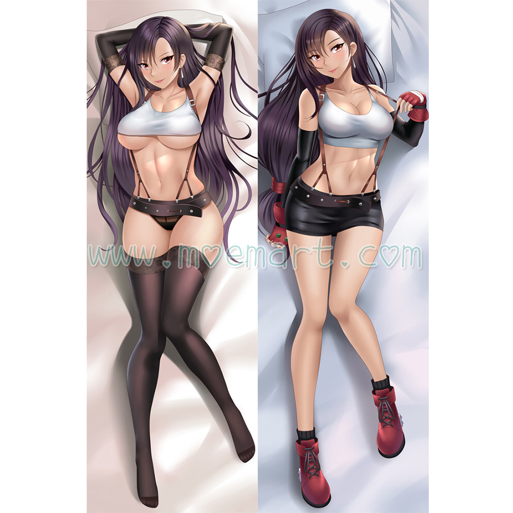 Final Fantasy Dakimakura Tifa Lockhart Body Pillow Case 03