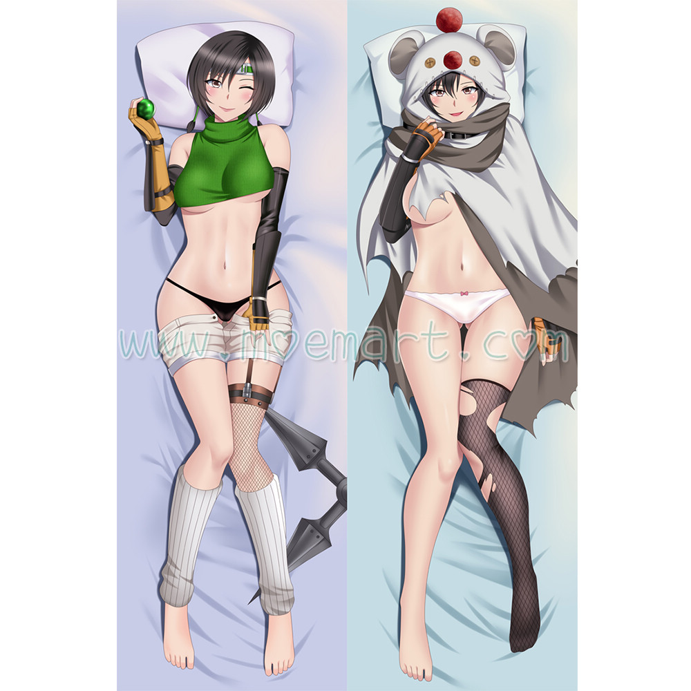 Final Fantasy Dakimakura Yuna Body Pillow Case