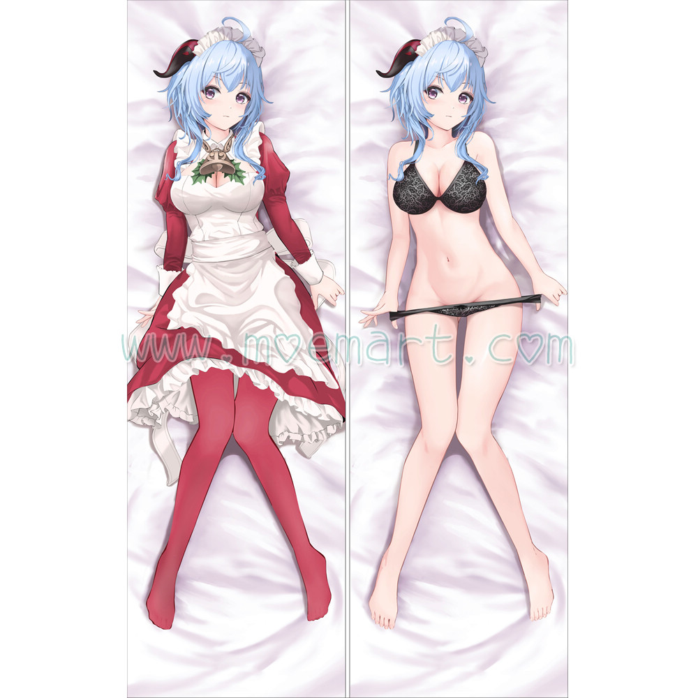 Genshin Impact Dakimakura Ganyu Body Pillow Case 14