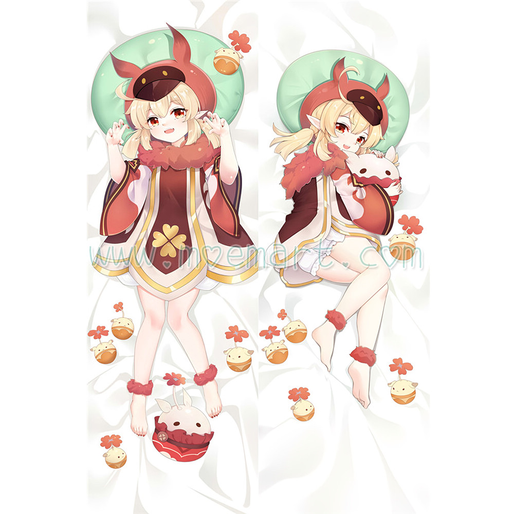 Genshin Impact Dakimakura Klee Body Pillow Case 08