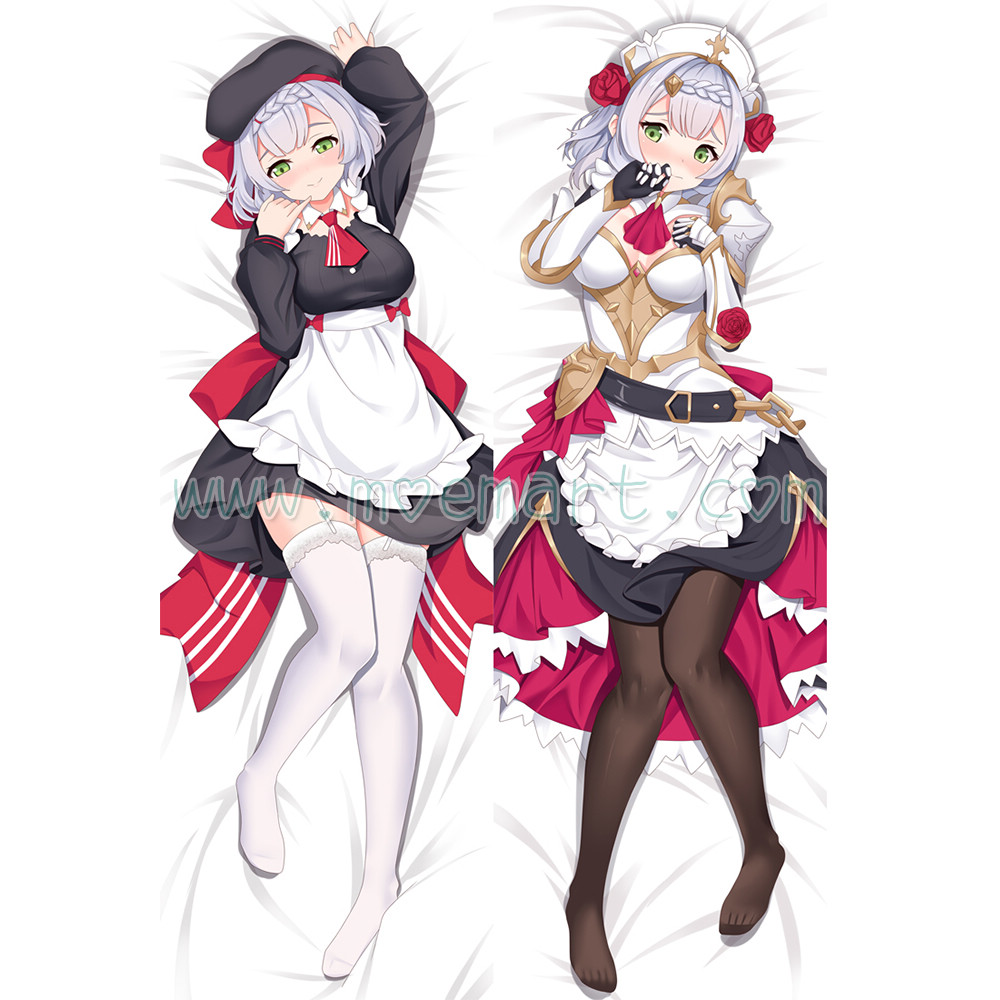 Genshin Impact Dakimakura Noelle Body Pillow Case 03