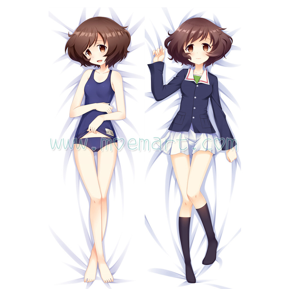 Girls und Panzer Dakimakura Yukari Akiyama Body Pillow Case