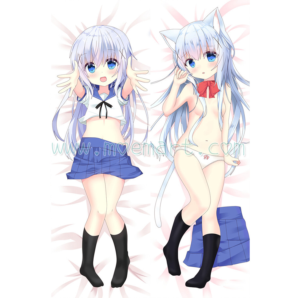 Is The Order a Rabbit Dakimakura Kafuu Chino Body Pillow Case 11