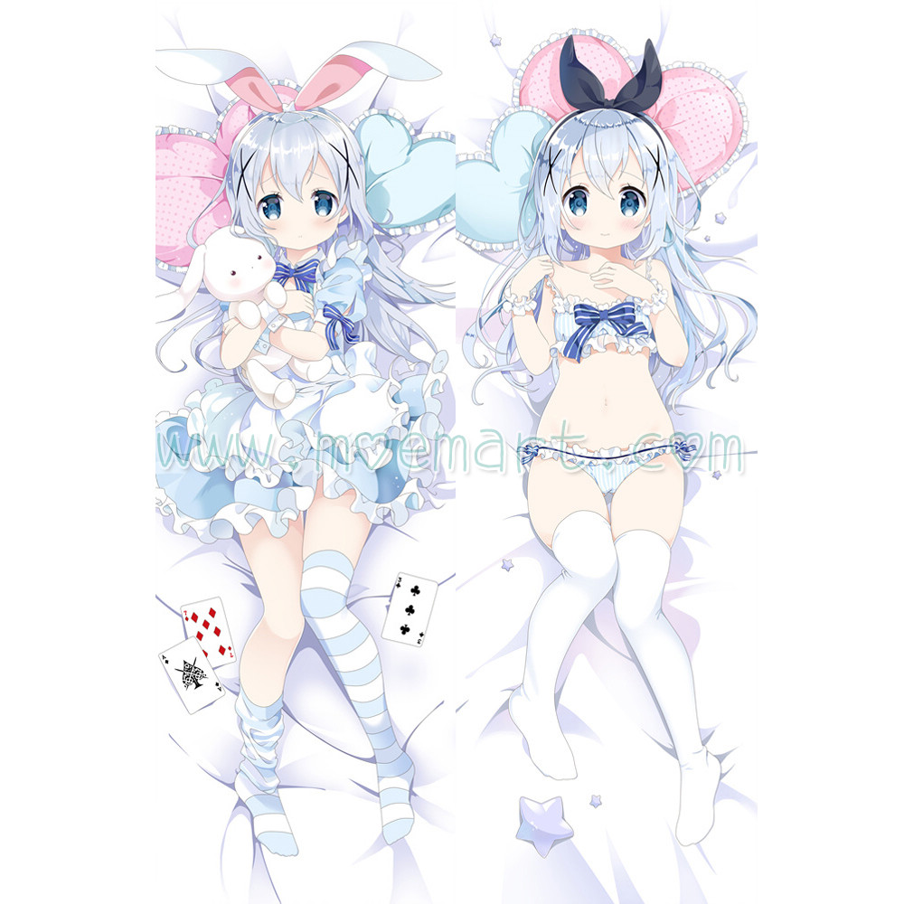 Is The Order a Rabbit Dakimakura Kafuu Chino Body Pillow Case 18