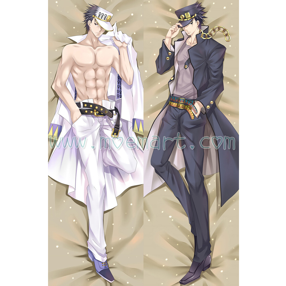 JoJo's Bizarre Adventure Dakimakura Kujo Jotaro Body Pillow Case 02