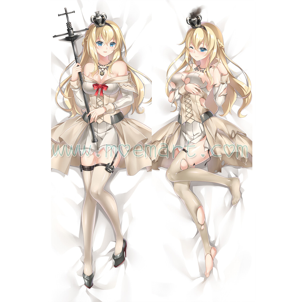 Kantai Collection KanColle Dakimakura HMS Warspite Body Pillow Case 02 - Click Image to Close