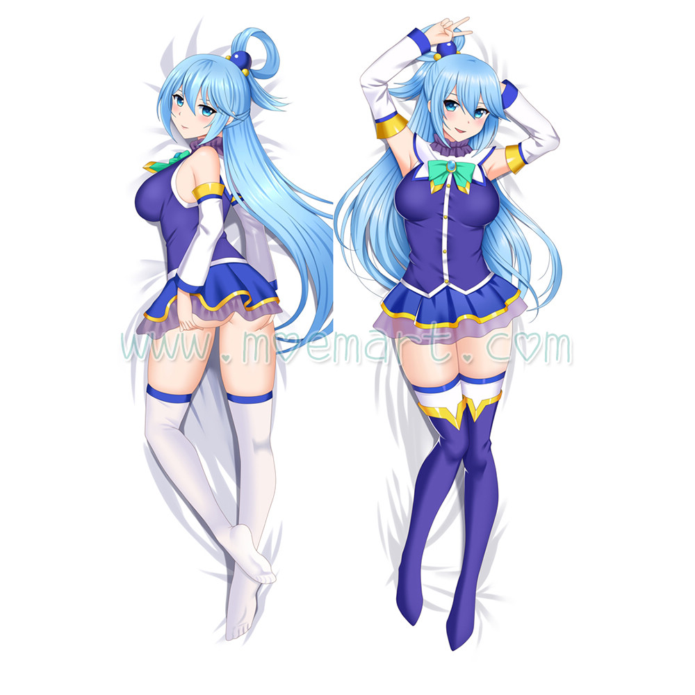 KonoSuba Dakimakura Aqua Body Pillow Case 10