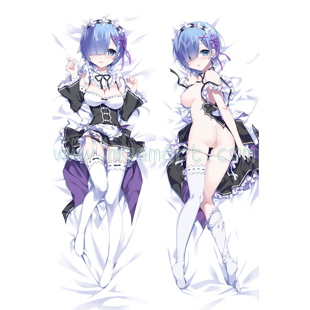 Re:Zero Dakimakura Rem Body Pillow Case 36