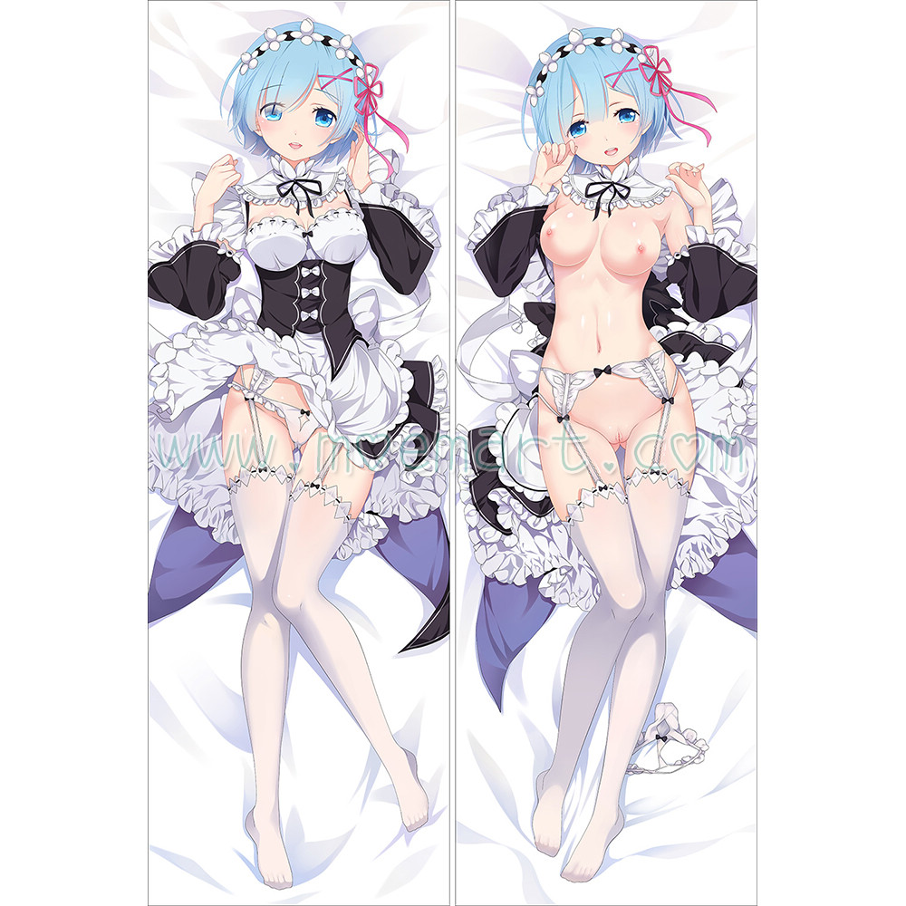 Re:Zero Dakimakura Rem Body Pillow Case 38