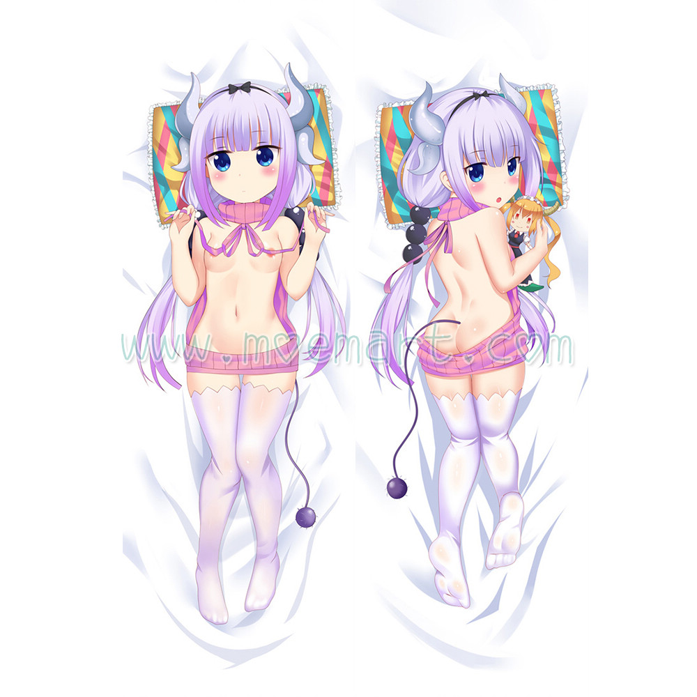 Miss Kobayashi's Dragon Maid Dakimakura Kanna Body Pillow Case 13