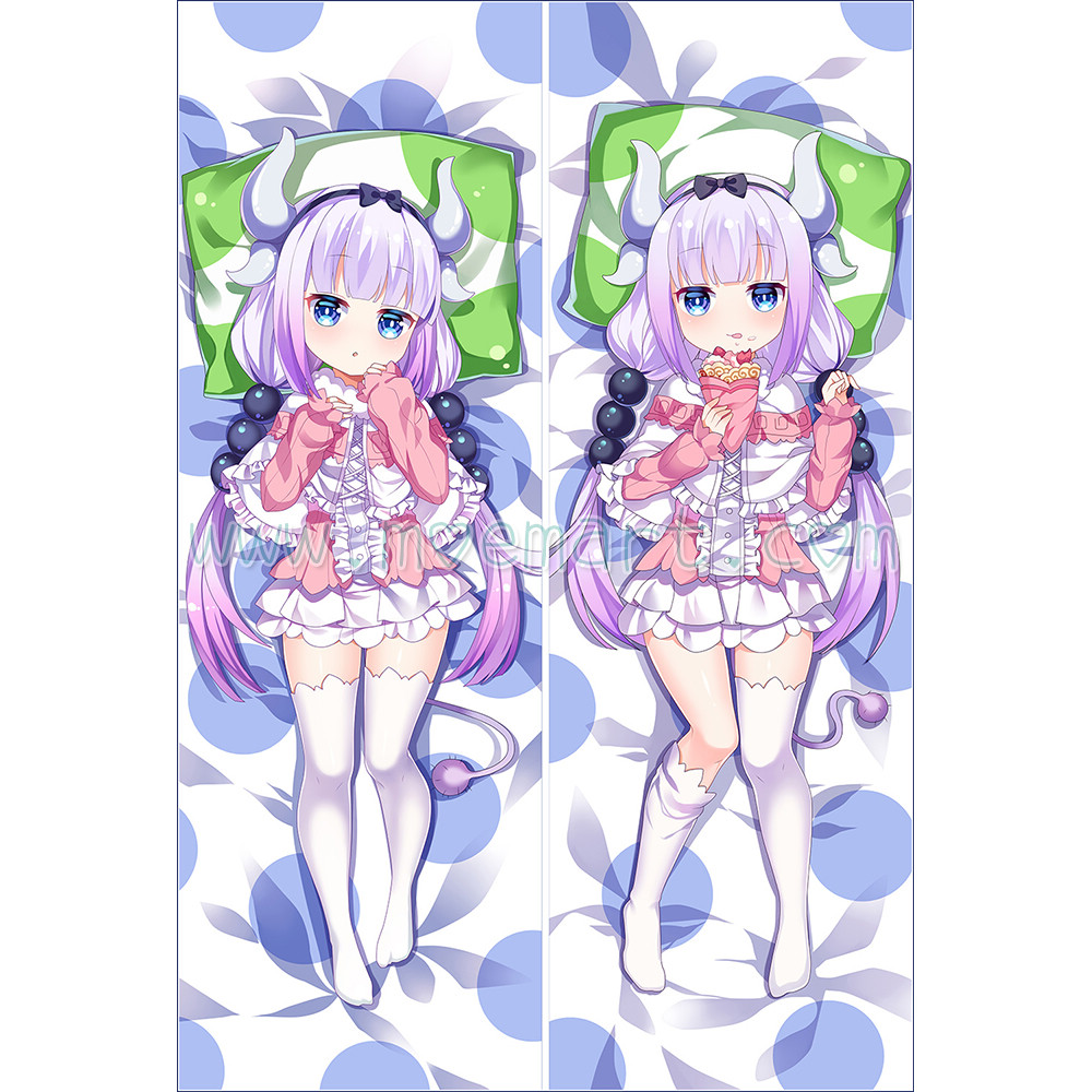 Miss Kobayashi's Dragon Maid Dakimakura Kanna Body Pillow Case 16