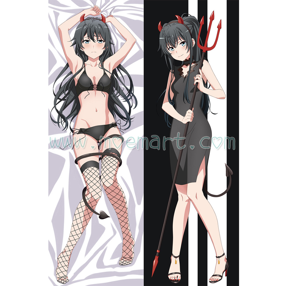 My Teen Romantic Comedy SNAFU Dakimakura Yukino Yukinoshita Body Pillow Case 09 - Click Image to Close