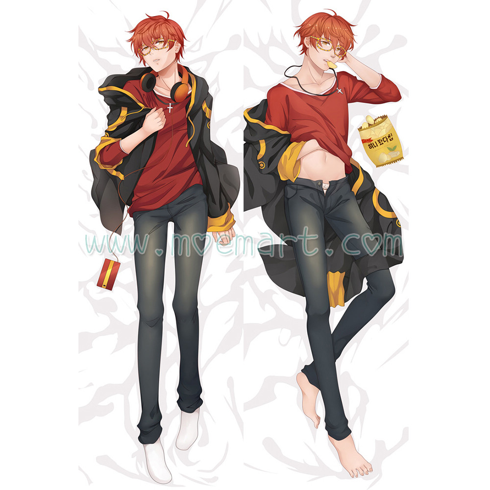 Mystic Messenger 707 Dakimakura Body Pillow Case 04