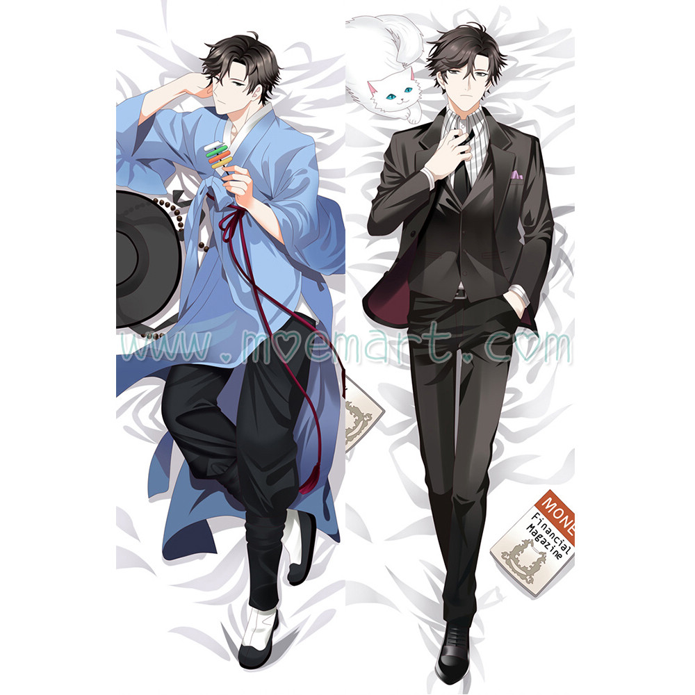 Mystic Messenger Dakimakura Jumin Han Body Pillow Case