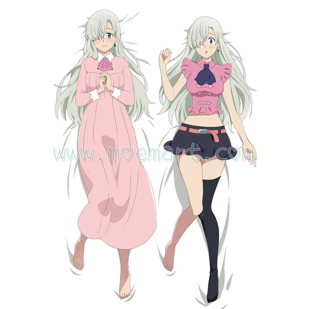 Nanatsu no Taizai Dakimakura Elizabeth Liones Body Pillow Case