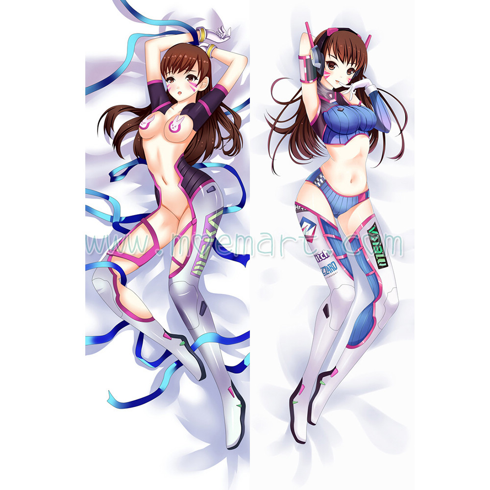 Overwatch OW Dakimakura D.Va Body Pillow Case 07