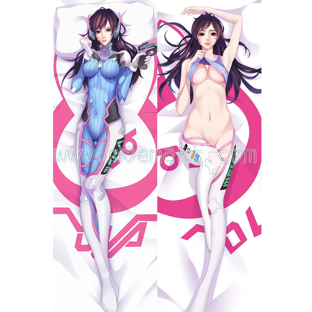 Overwatch OW Dakimakura D.Va Body Pillow Case 09