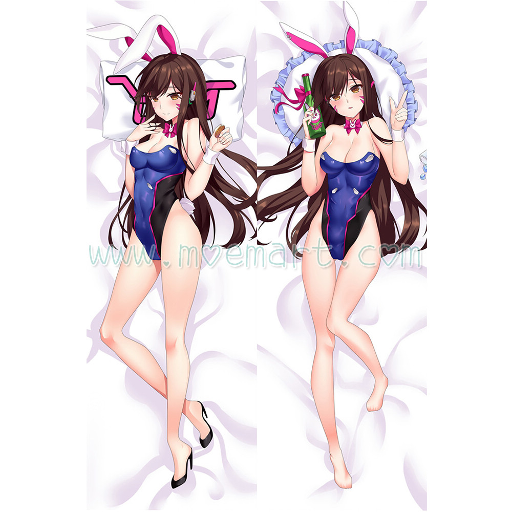 Overwatch OW Dakimakura D.Va Body Pillow Case 10