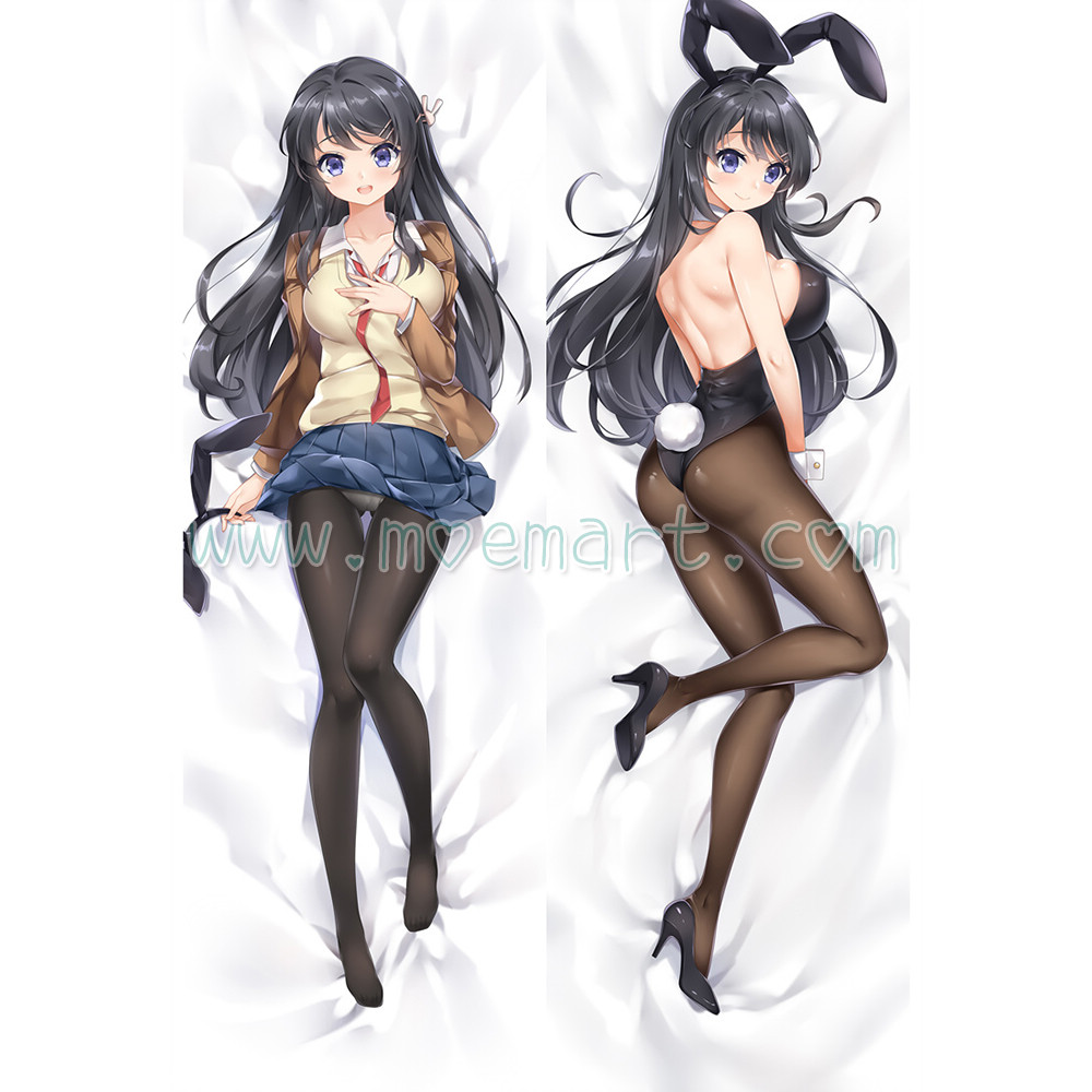 Seishun Buta Yarou Dakimakura Mai Sakurajima Body Pillow Case 12