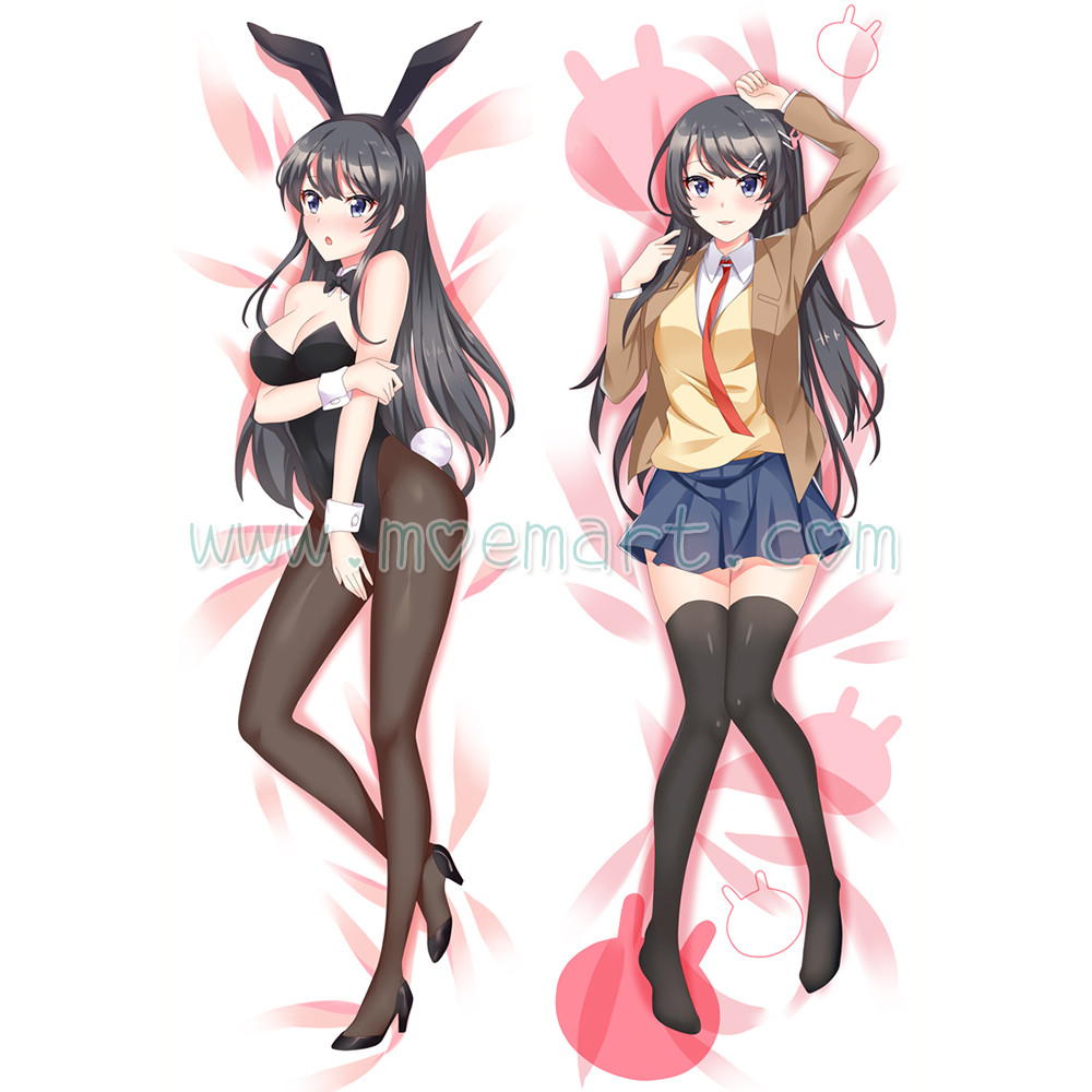 Seishun Buta Yarou Dakimakura Mai Sakurajima Body Pillow Case 10