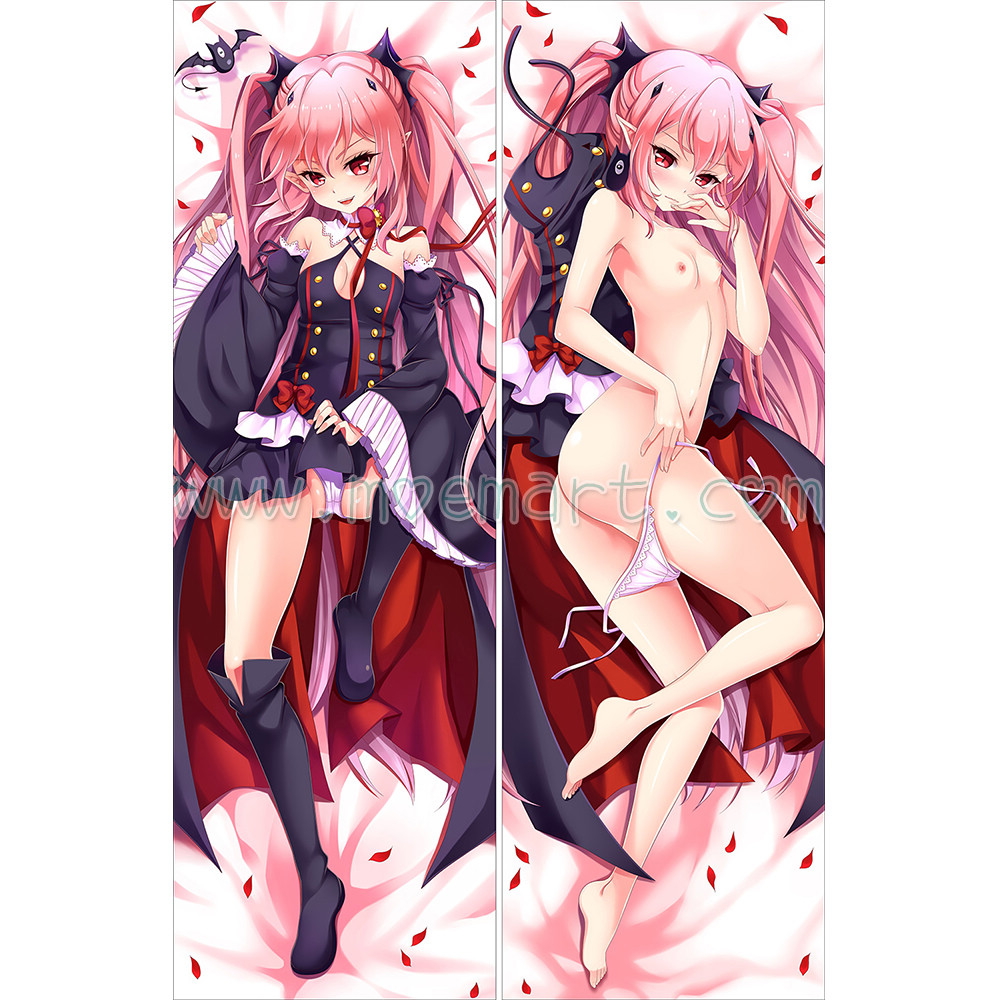 Seraph of the End Dakimakura Krul Tepes Body Pillow Case 02
