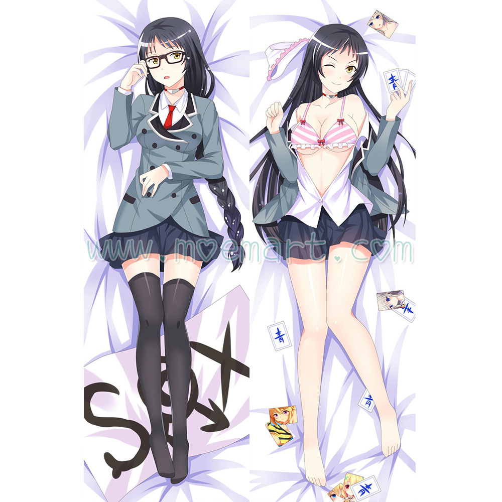 Shimoneta Dakimakura Ayame Kajou Body Pillow Case 02