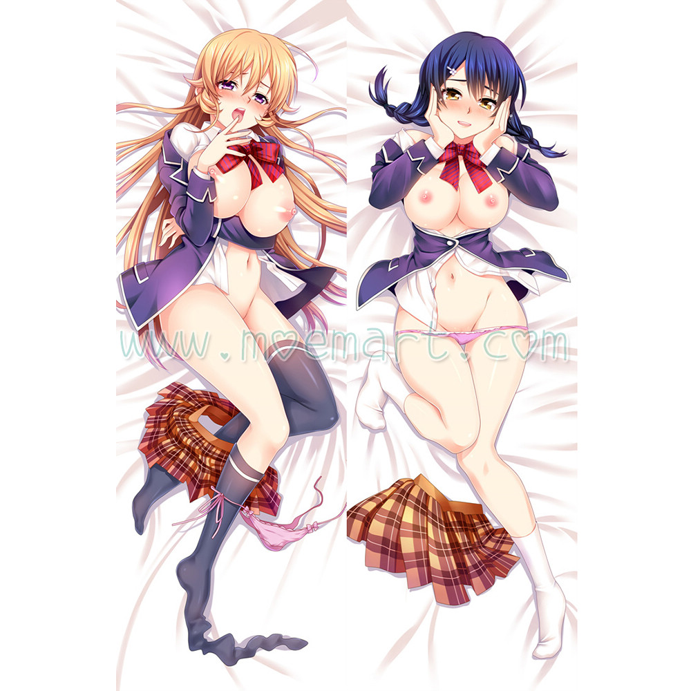 Shokugeki no Soma Dakimakura Erina Nakiri Megumi Tadokoro Body Pillow Case 03