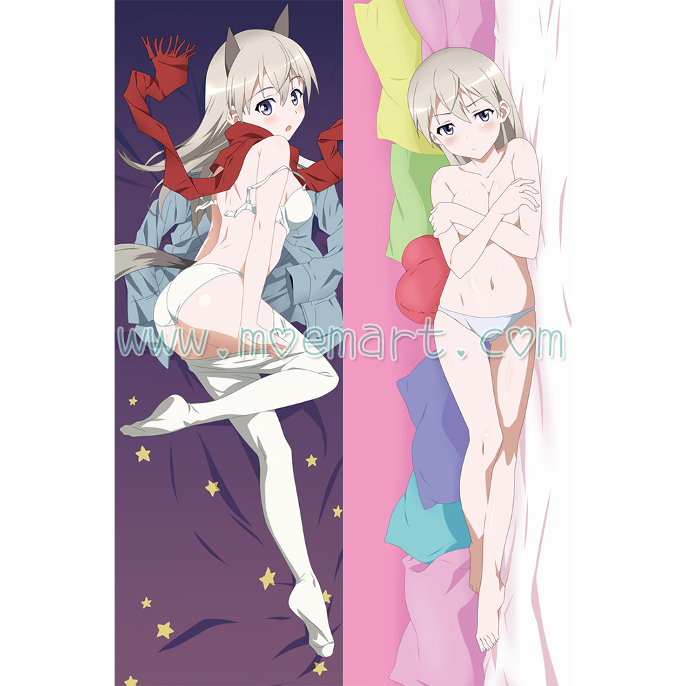 Strike Witches Dakimakura Eila Ilmatar Juutilainen Body Pillow Case