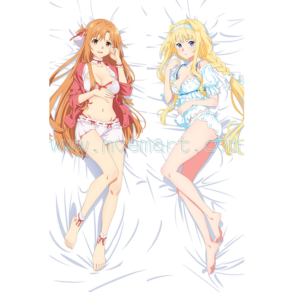 Sword Art Online Dakimakura Asuna Alice Body Pillow Case