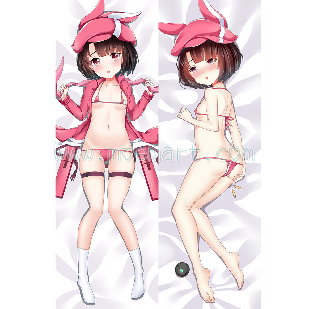 Sword Art Online GGO Dakimakura Kohiruimaki Karen Llenn Body Pillow Case 05