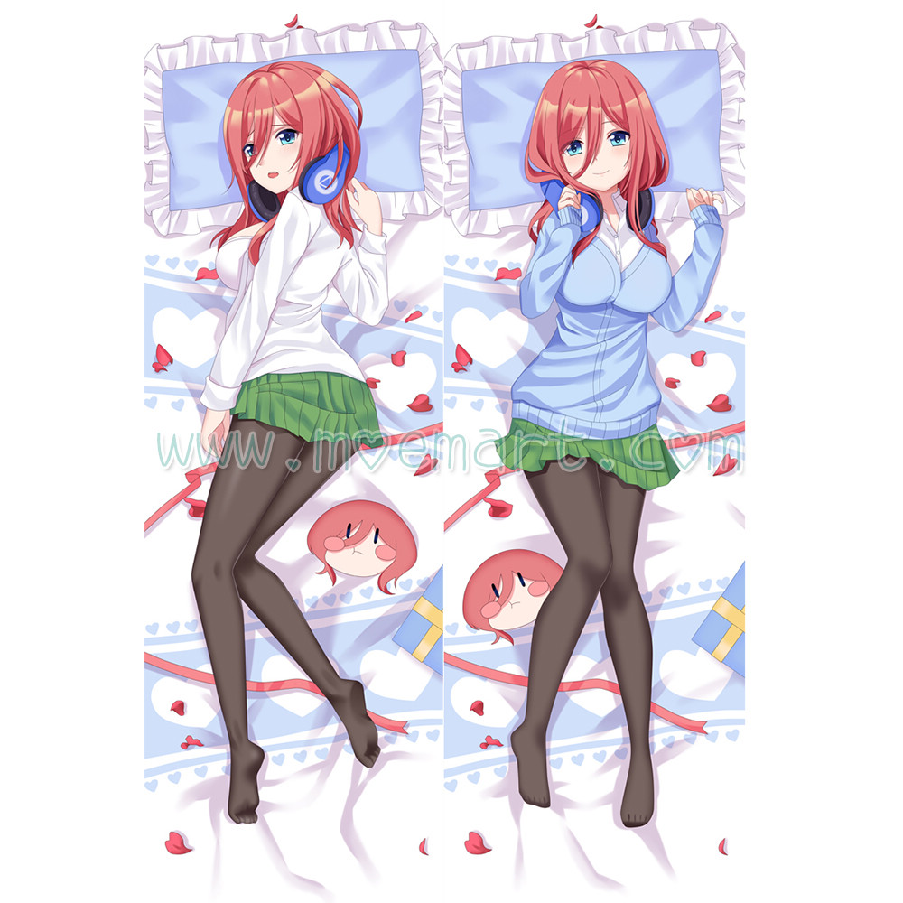 The Quintessential Quintuplets Dakimakura Nakano Miku Body Pillow Case 21