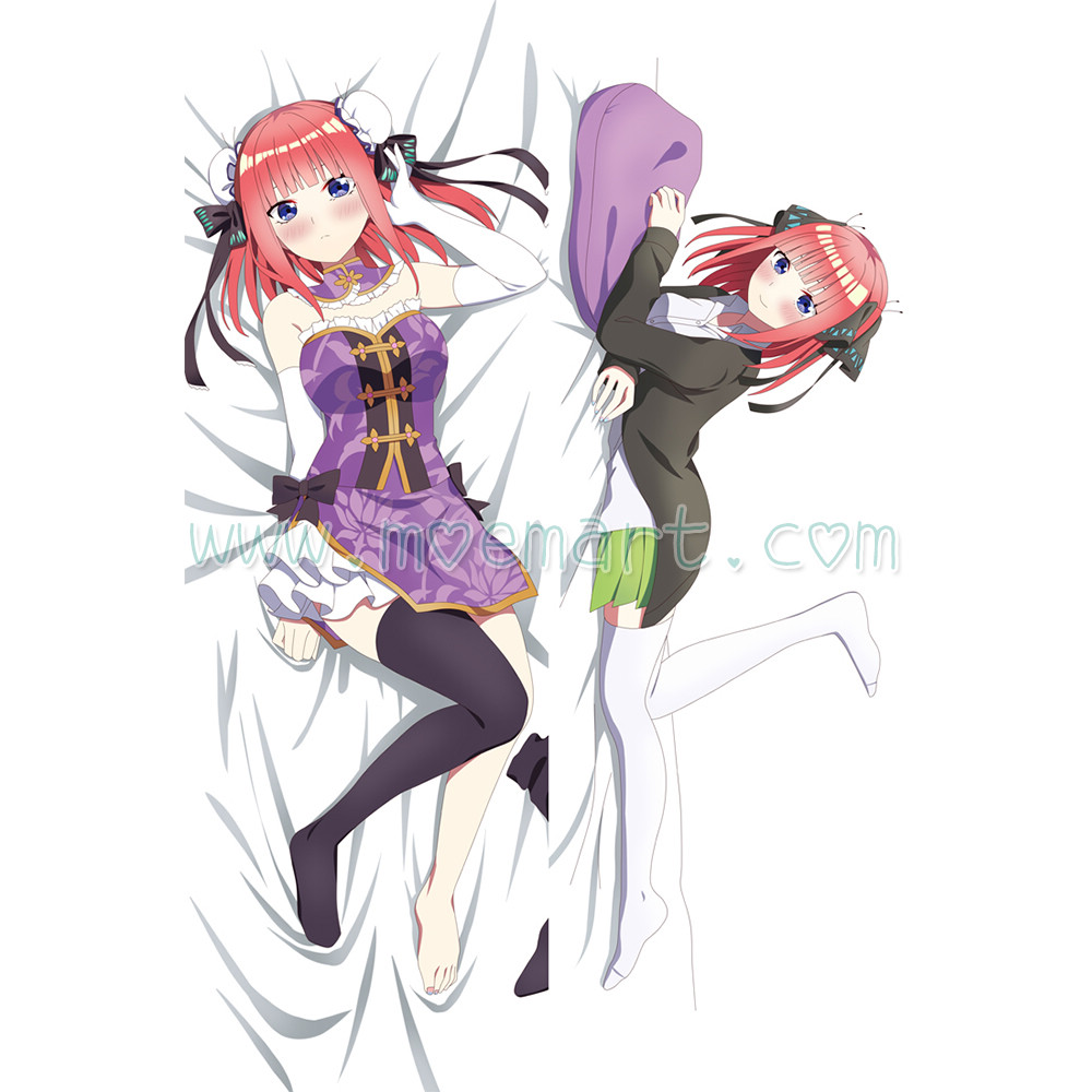 The Quintessential Quintuplets Dakimakura Nakano Nino Body Pillow Case 10