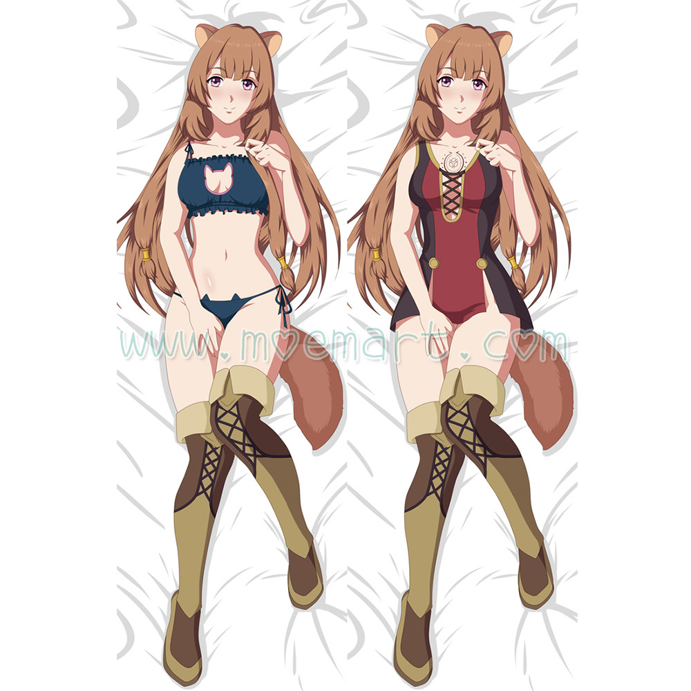 The Rising of the Shield Hero Dakimakura Raphtalia Body Pillow Case 10