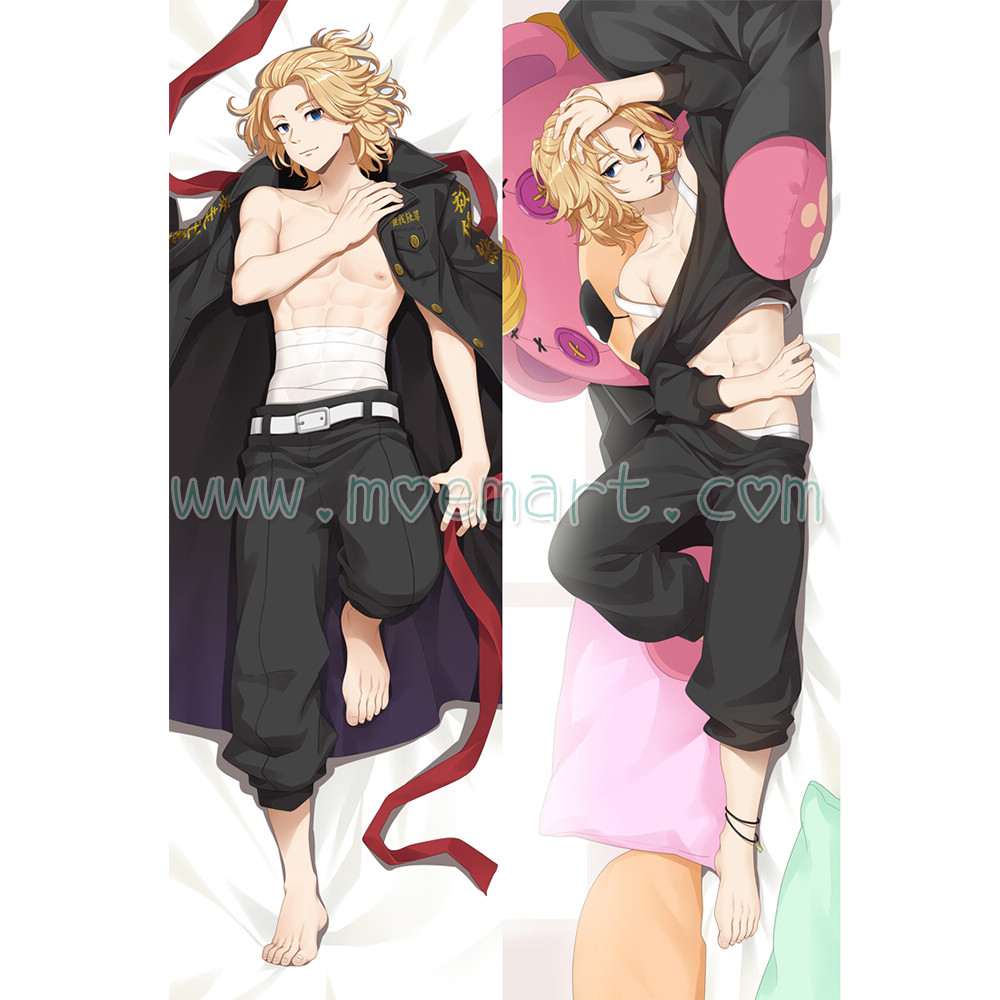 Tokyo Revengers Dakimakura Manjiro Sano Body Pillow Case 02