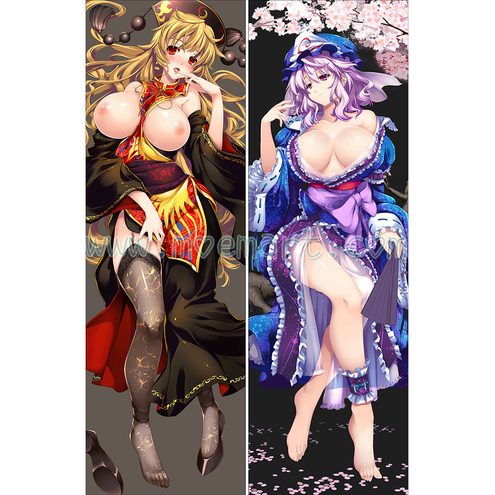 Touhou Project Dakimakura Yuyuko Saigyouji Body Pillow Case 06