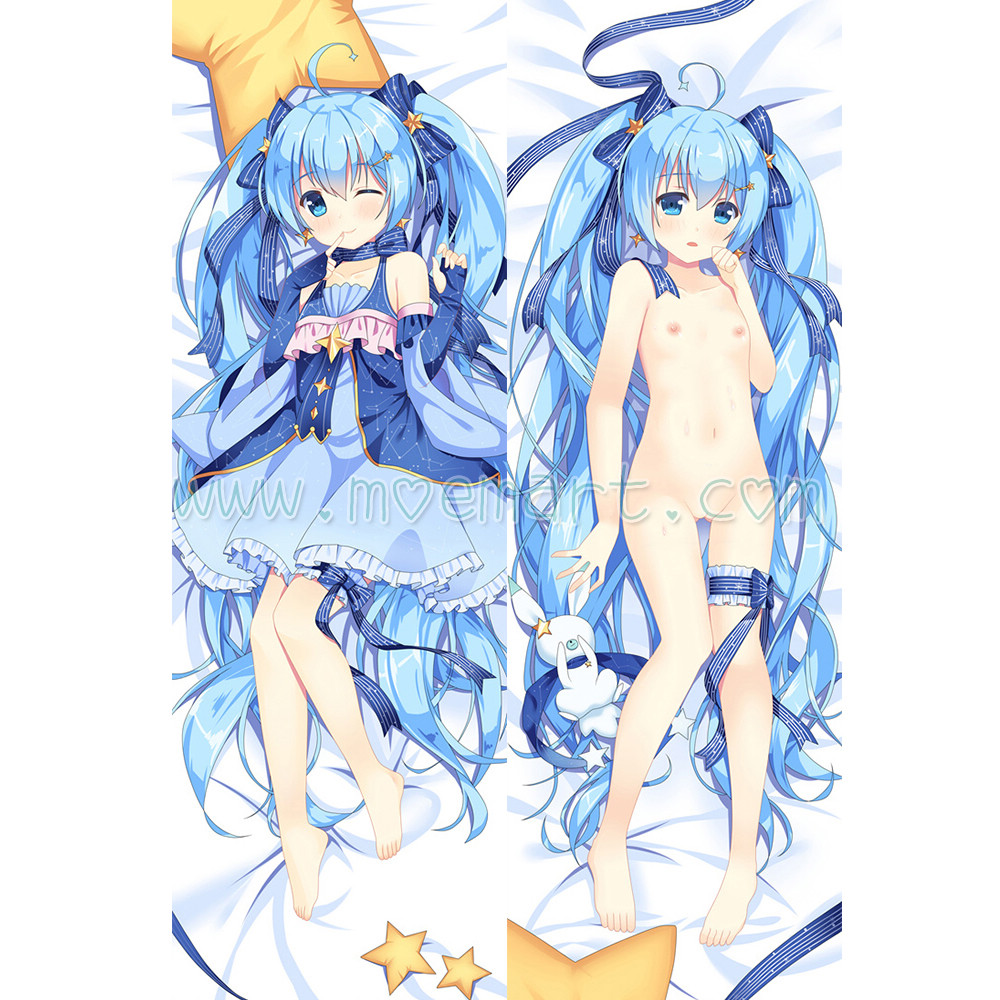 Vocaloid Dakimakura Hatsune Miku Snow Miku Body Pillow Case 05