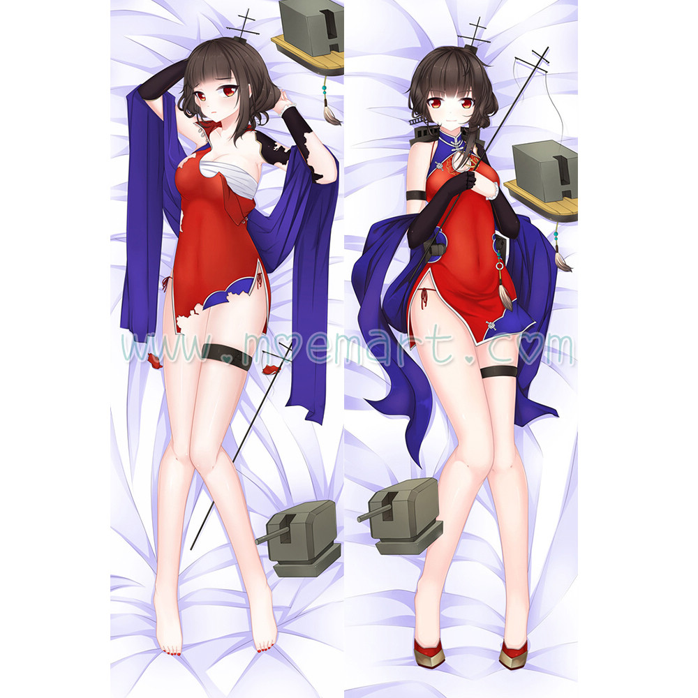 Warship Girls Dakimakura Yat Sen Body Pillow Case 02