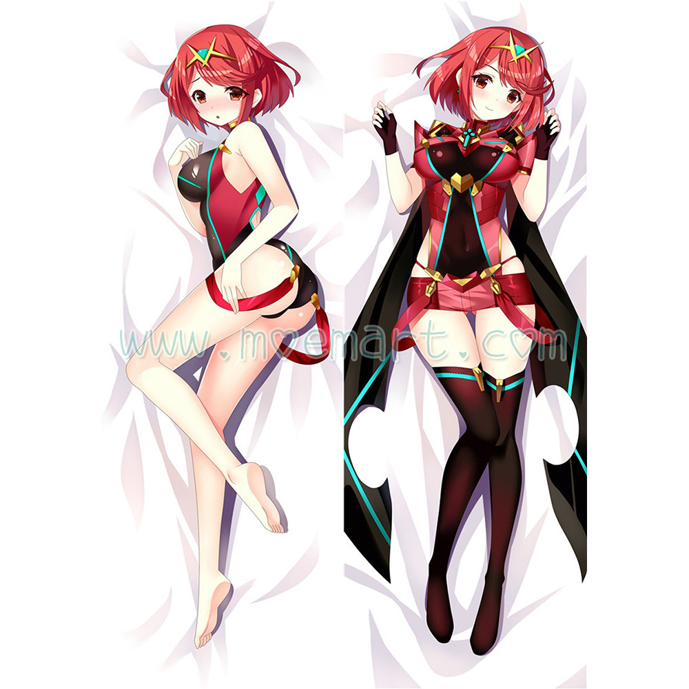 Xenoblade 2 Dakimakura Pyra Body Pillow Case 04