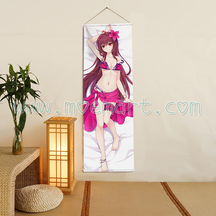 Fate/Grand Order Scathach Anime Poster Wall Scroll Painting 02